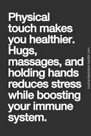 physical touch quote